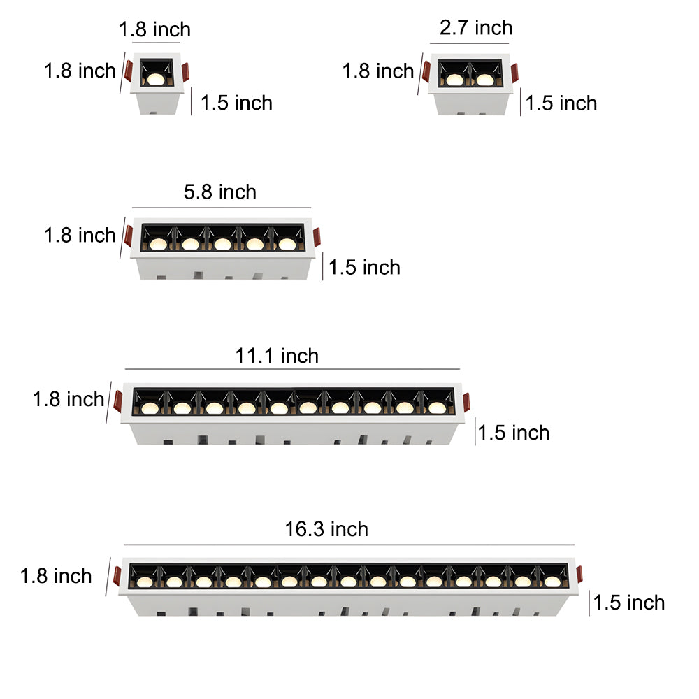 WINCHESTER SLIMLINE LED RECESSED ILLUMINATOR
