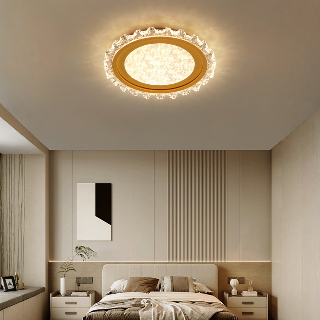 WHITBY CIRCULAR ILLUMINATION PANEL, FULL SPECTRUM THIN-FRAME CEILING FIXTURE