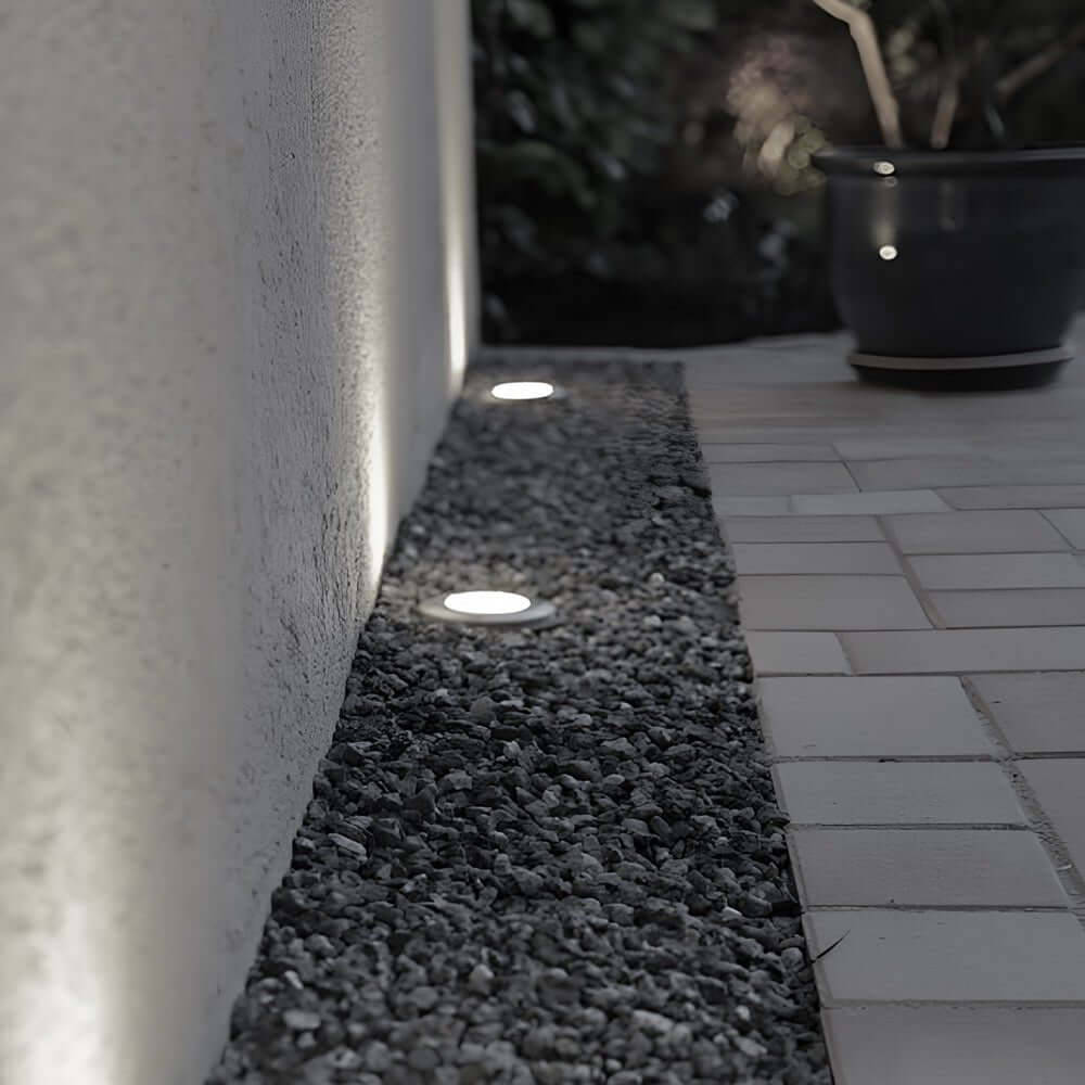 WINDSOR SOLAR-POWERED IN-GROUND GLOW LIGHT