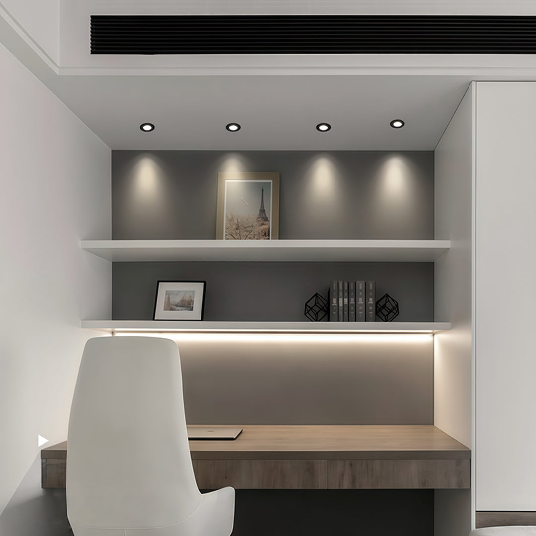WINDSOR NICHOLAS RECESSED LED SPOTLIGHTS WITH ANTI-GLARE TECHNOLOGY
