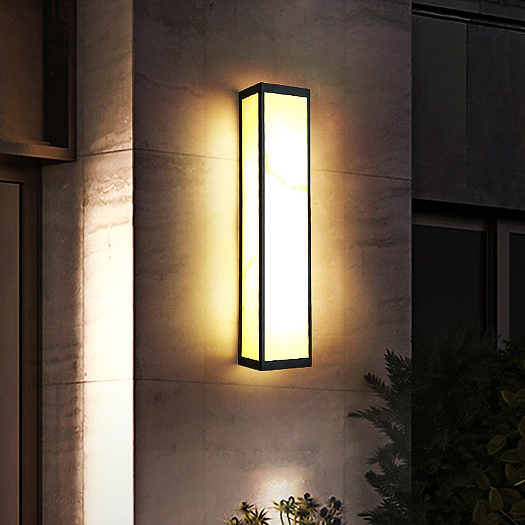 WINDSOR RECTANGULAR OUTDOOR WALL LANTERN