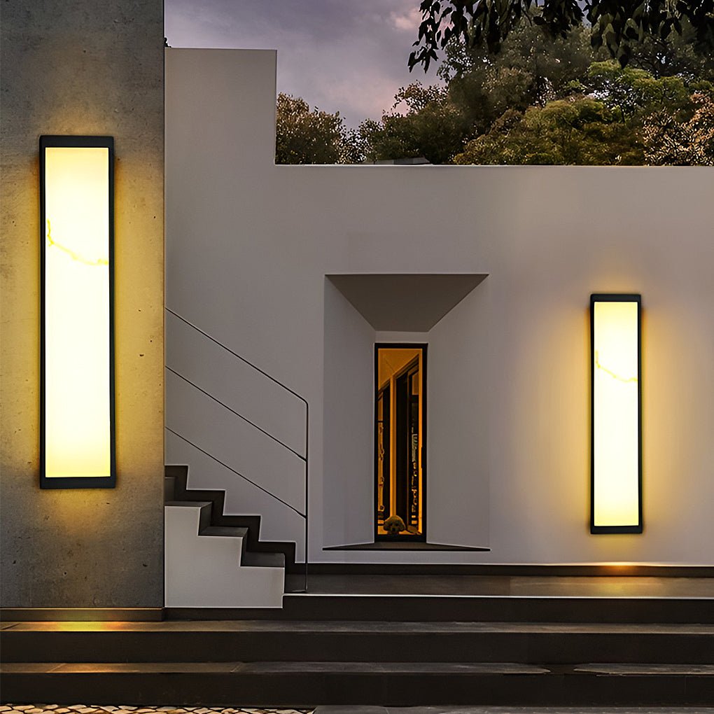 WINDSOR RECTANGULAR OUTDOOR WALL LANTERN