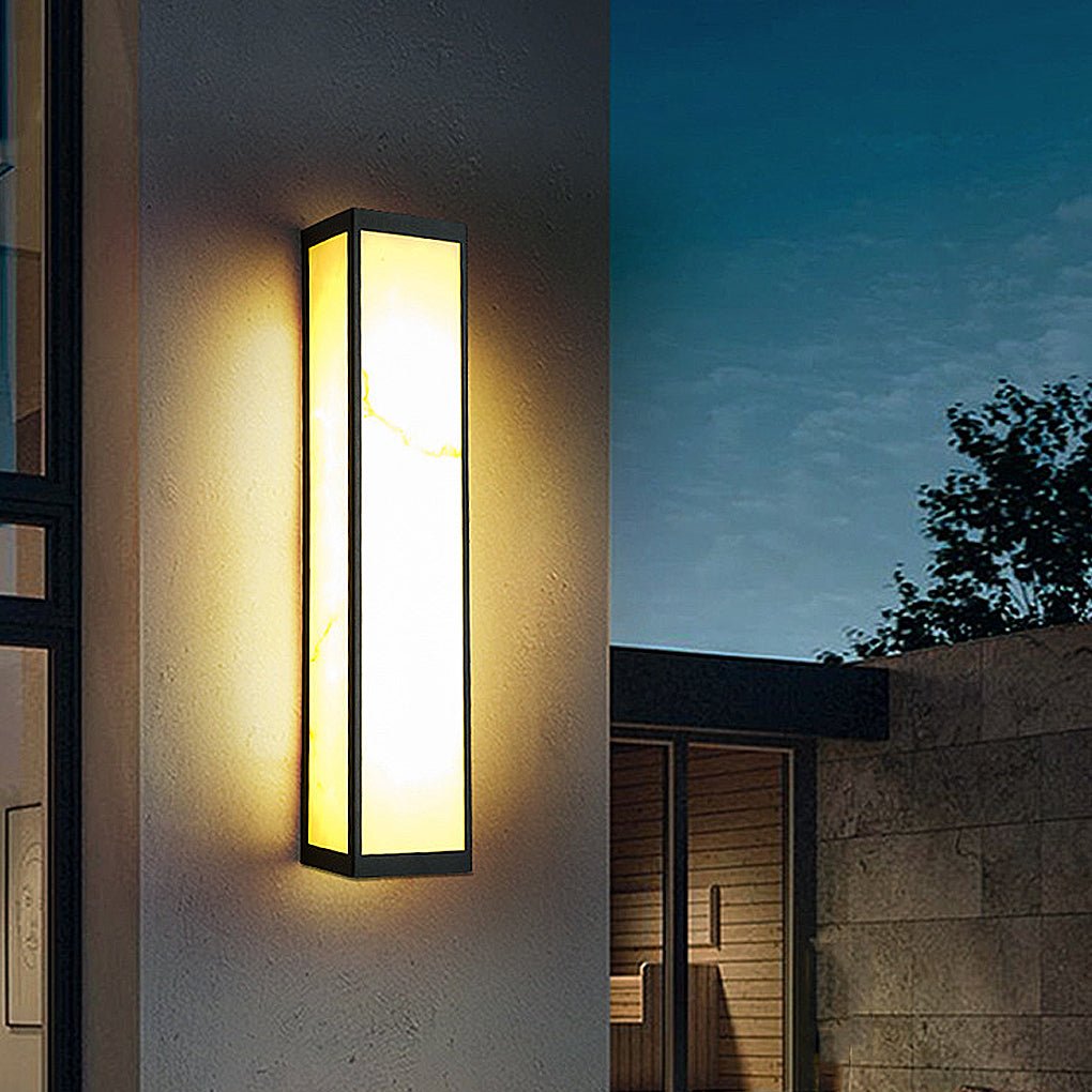 WINDSOR RECTANGULAR OUTDOOR WALL LANTERN