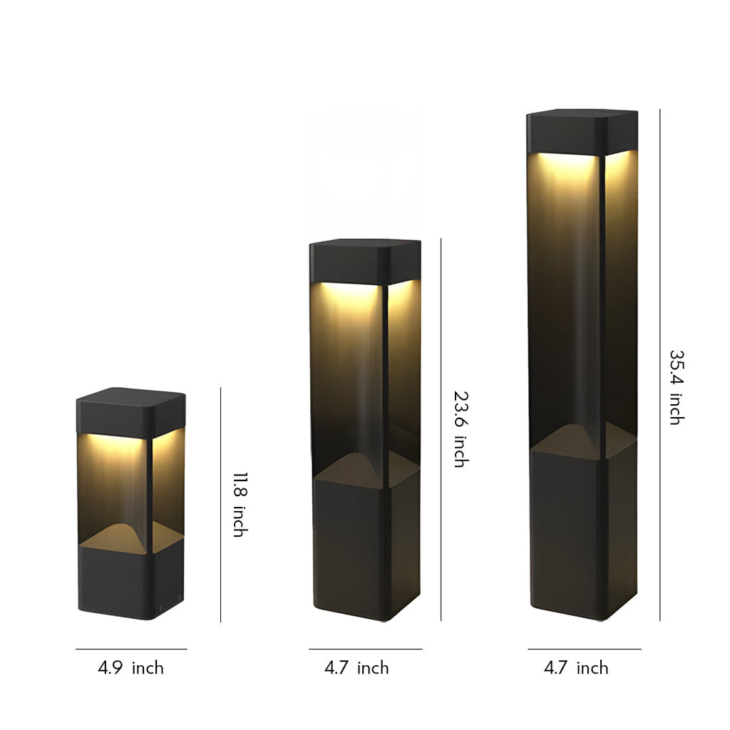 WINDSOR GARDEN BOLLARD LIGHTING WITH WEATHERPROOF DESIGN