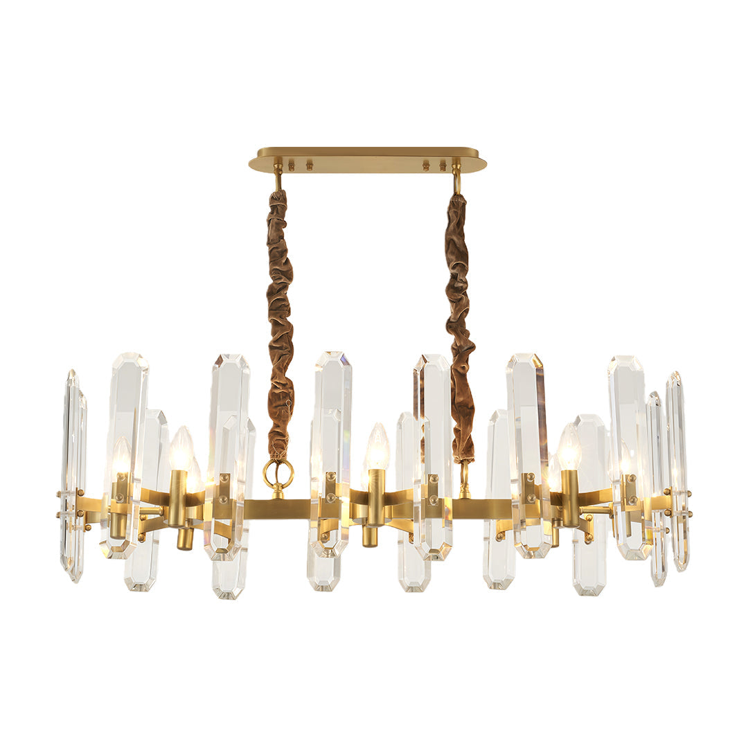 WINDSOR GLASS & BRASS CEILING LANTERN