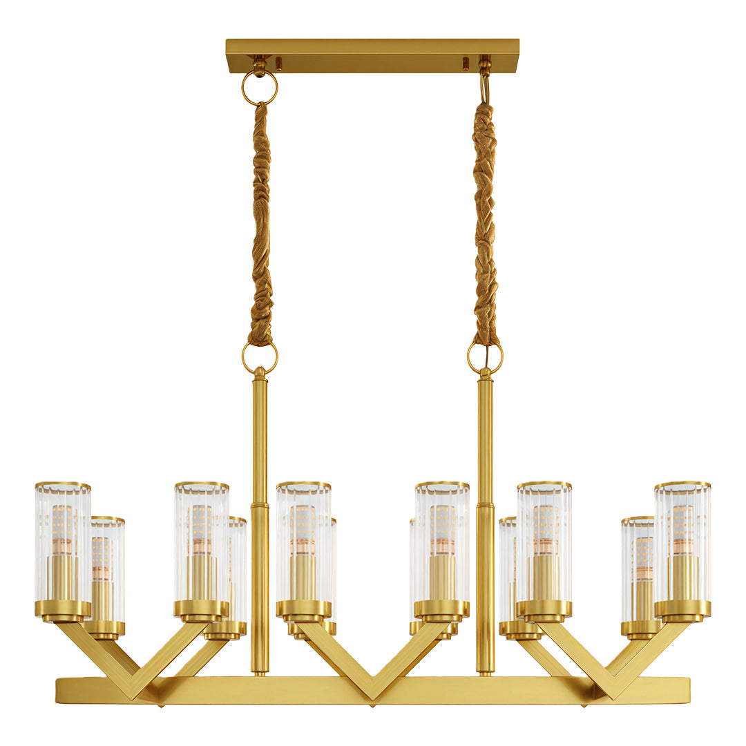 WINTHORPE CRYSTAL DROPLET CEILING LANTERN