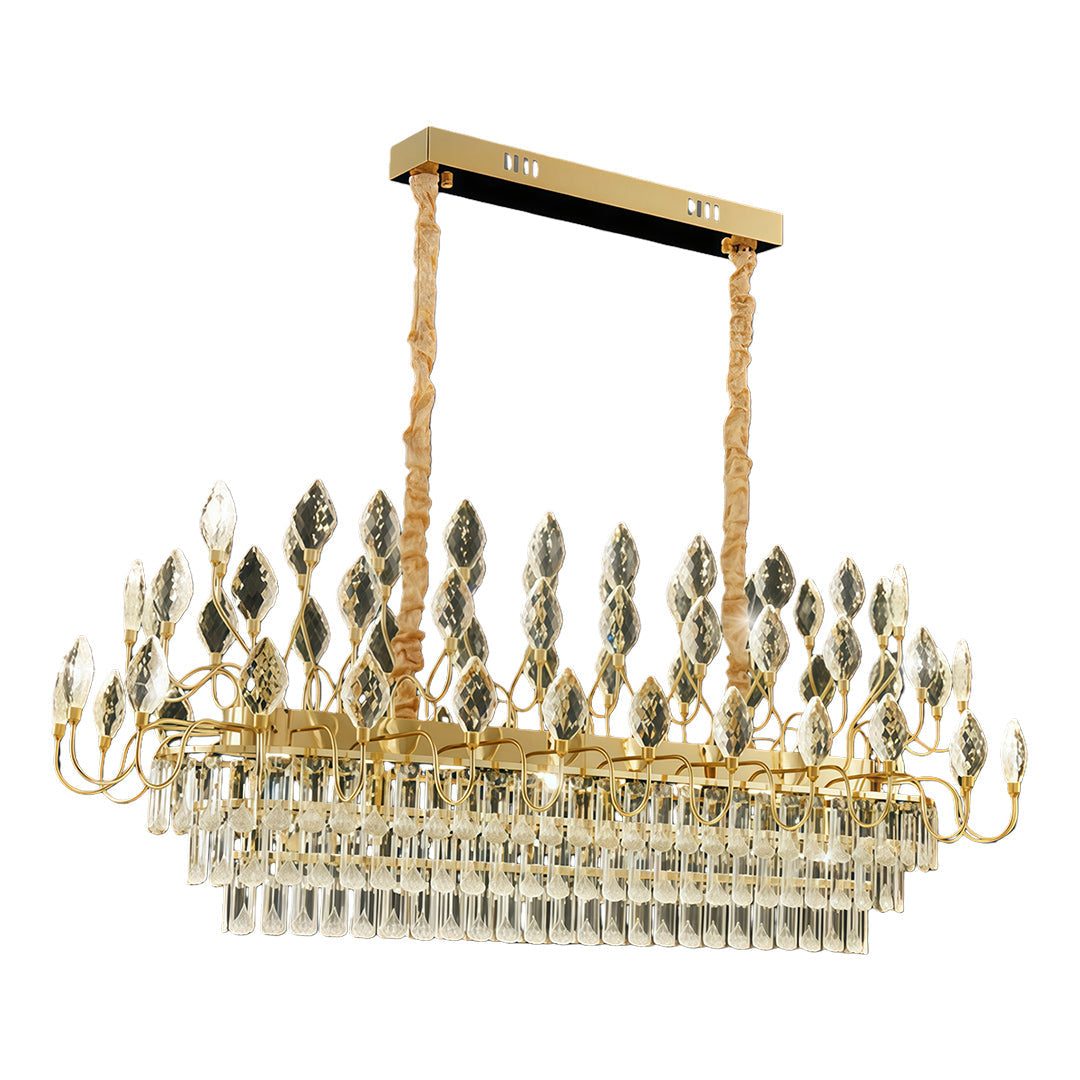 VERDANTIA CRYSTAL ENCRUSTED CEILING LANTERN