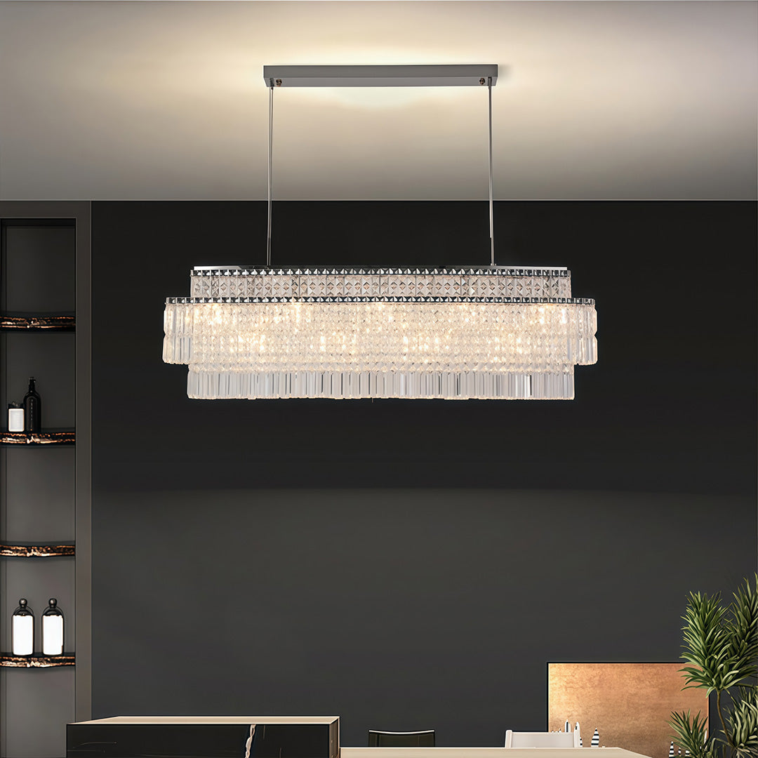 WINDSOR CRYSTAL CIRCLE HANGING LANTERN