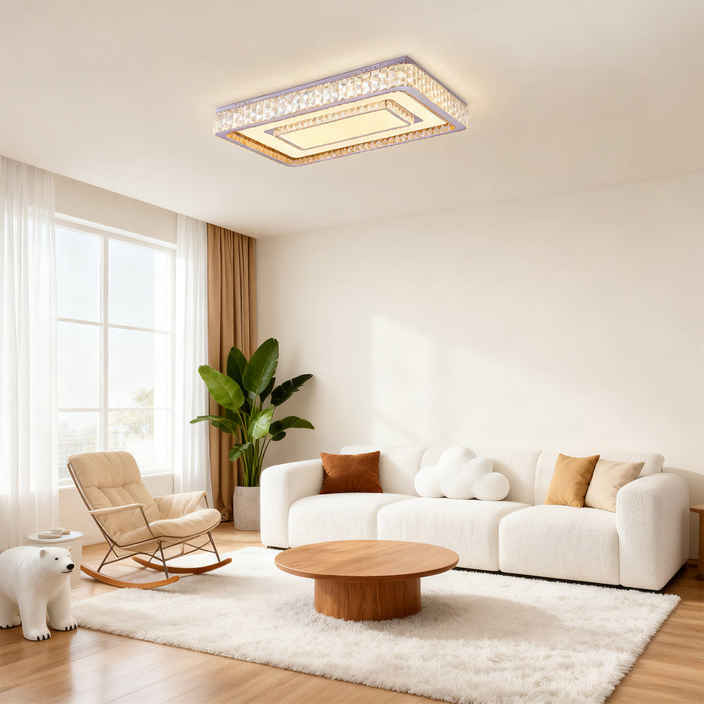 RAVENHURST CRYSTAL EMBRACE FLUSH LIGHT