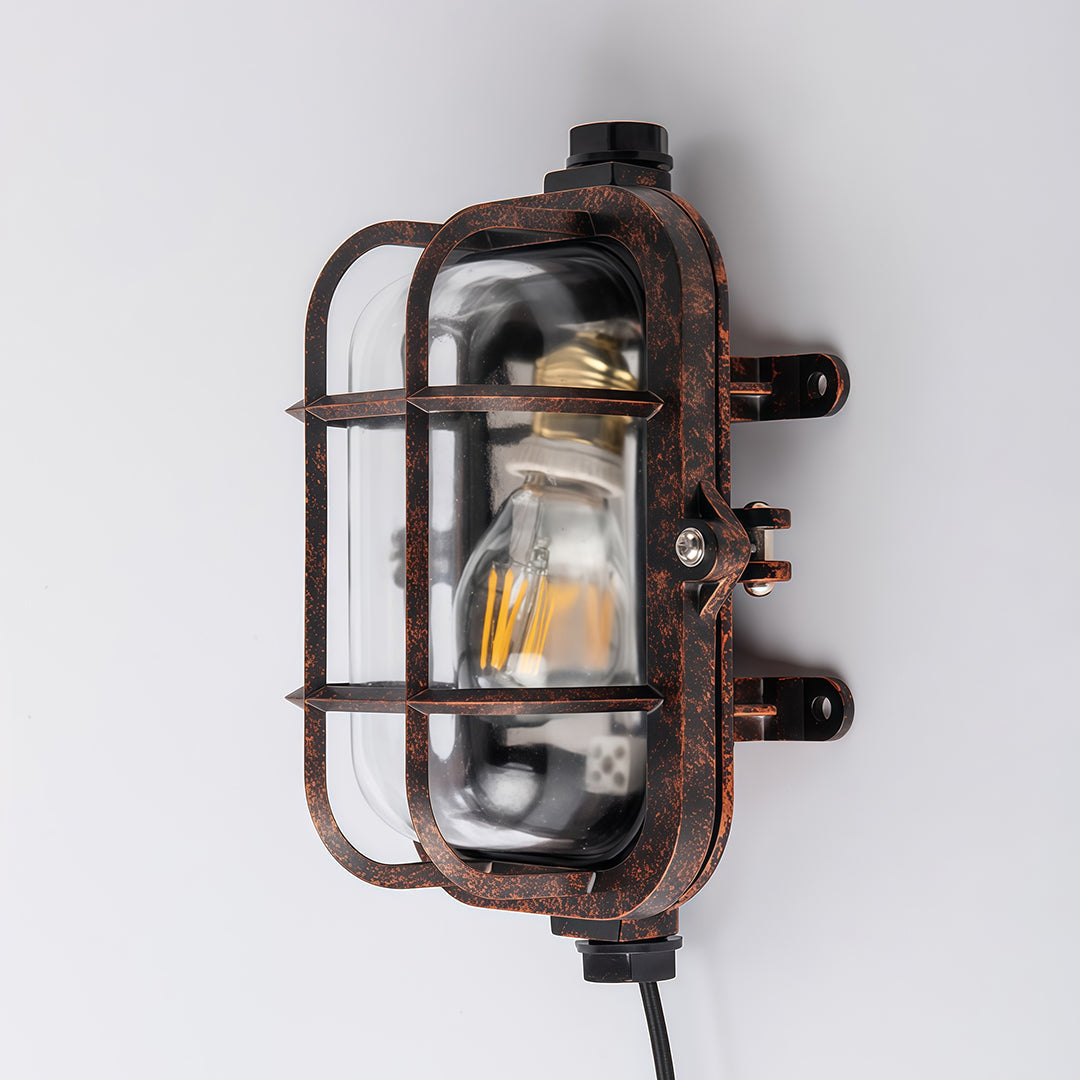 WINCHESTER VINTAGE METAL OUTDOOR WALL LIGHT
