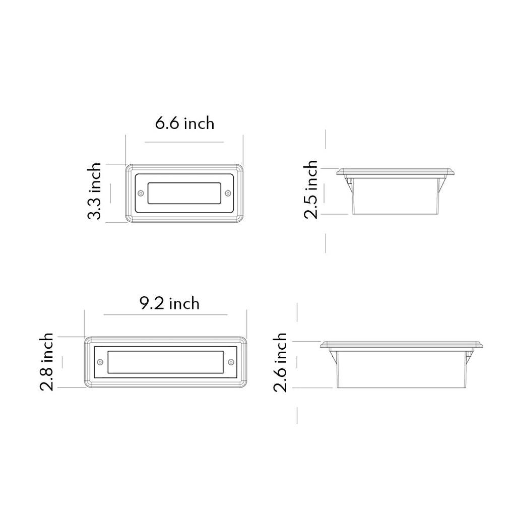 WINDSOR GLOW LED STEP ILLUMINATORS