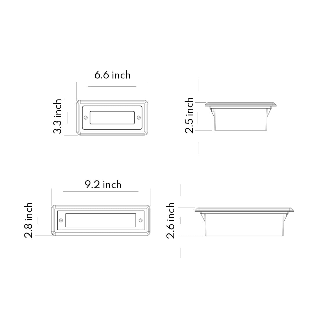 WINDSOR GLOW LED STEP ILLUMINATORS