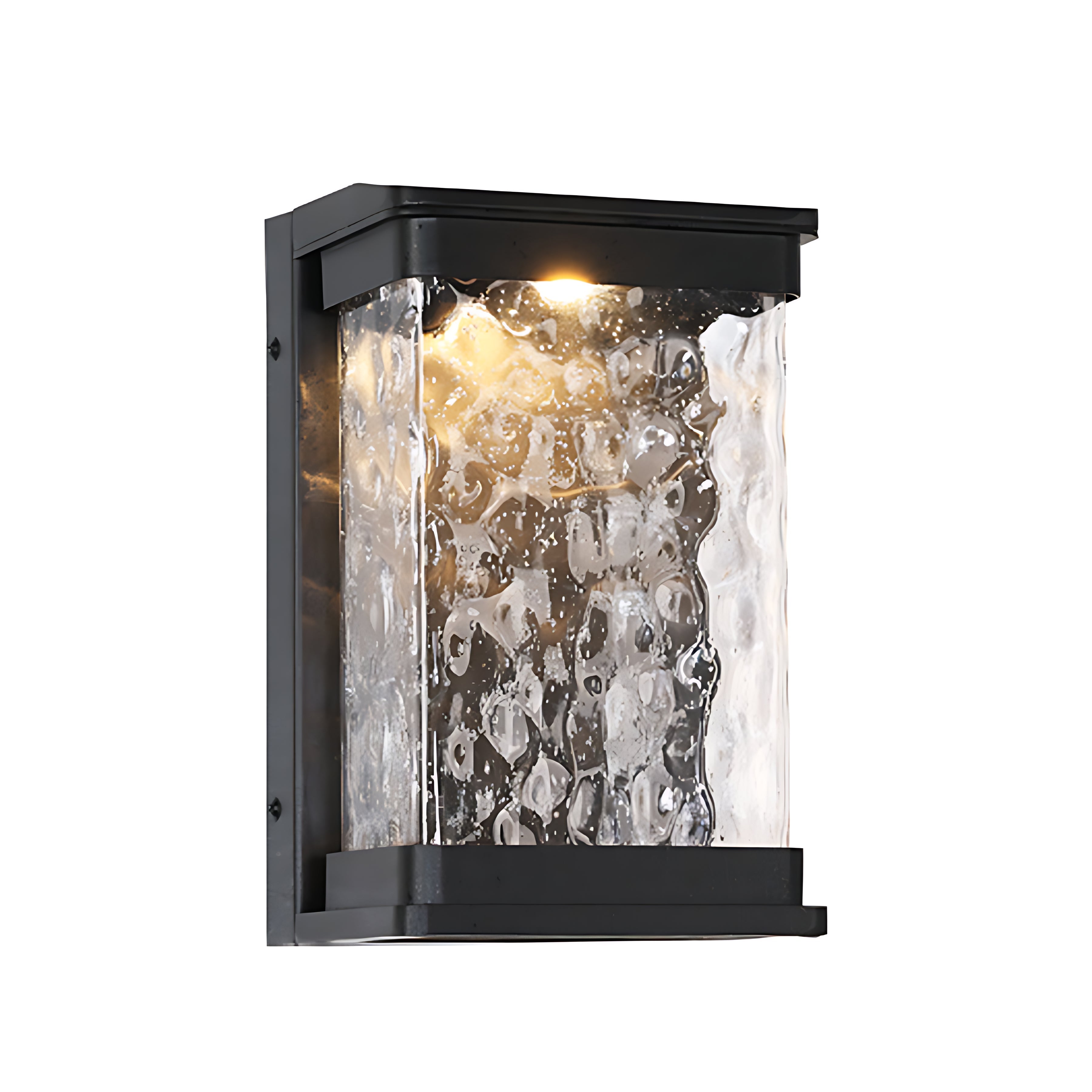 WINDSOR ALUMINUM RECTANGULAR OUTDOOR LIGHTING FIXTURE, WEATHER-RESISTANT