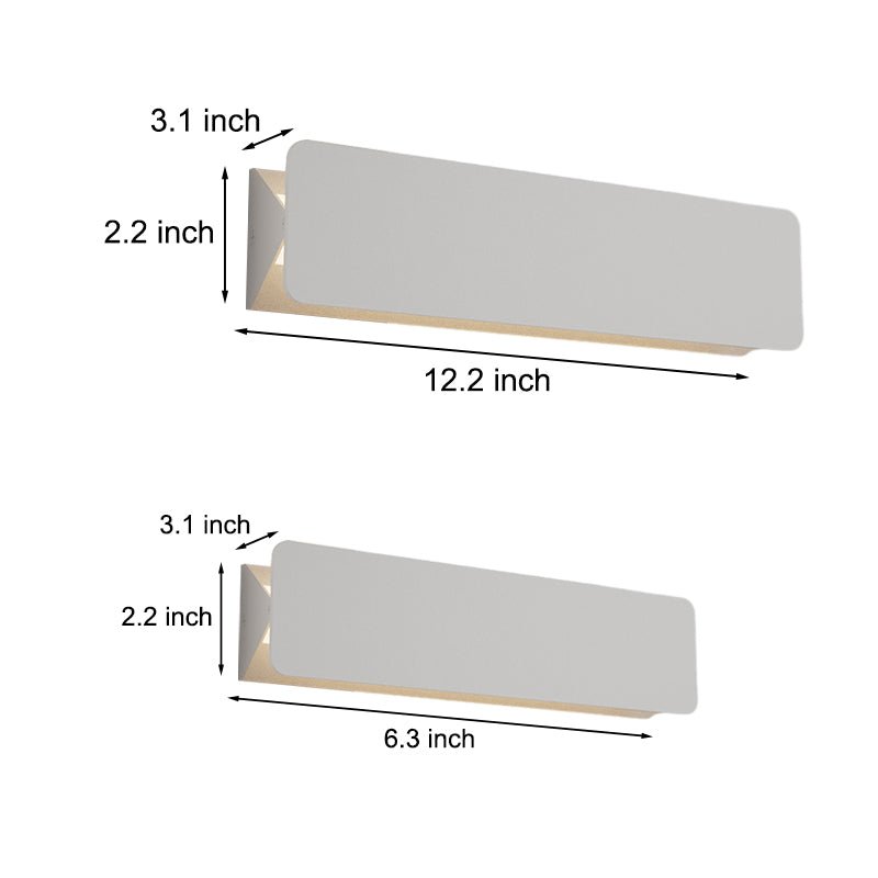 WINDSOR RECTILINEAR LED WALL SCONCE