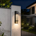 WINDSOR BUBBLE GLASS RECTANGULAR OUTDOOR SCONCE LIGHT