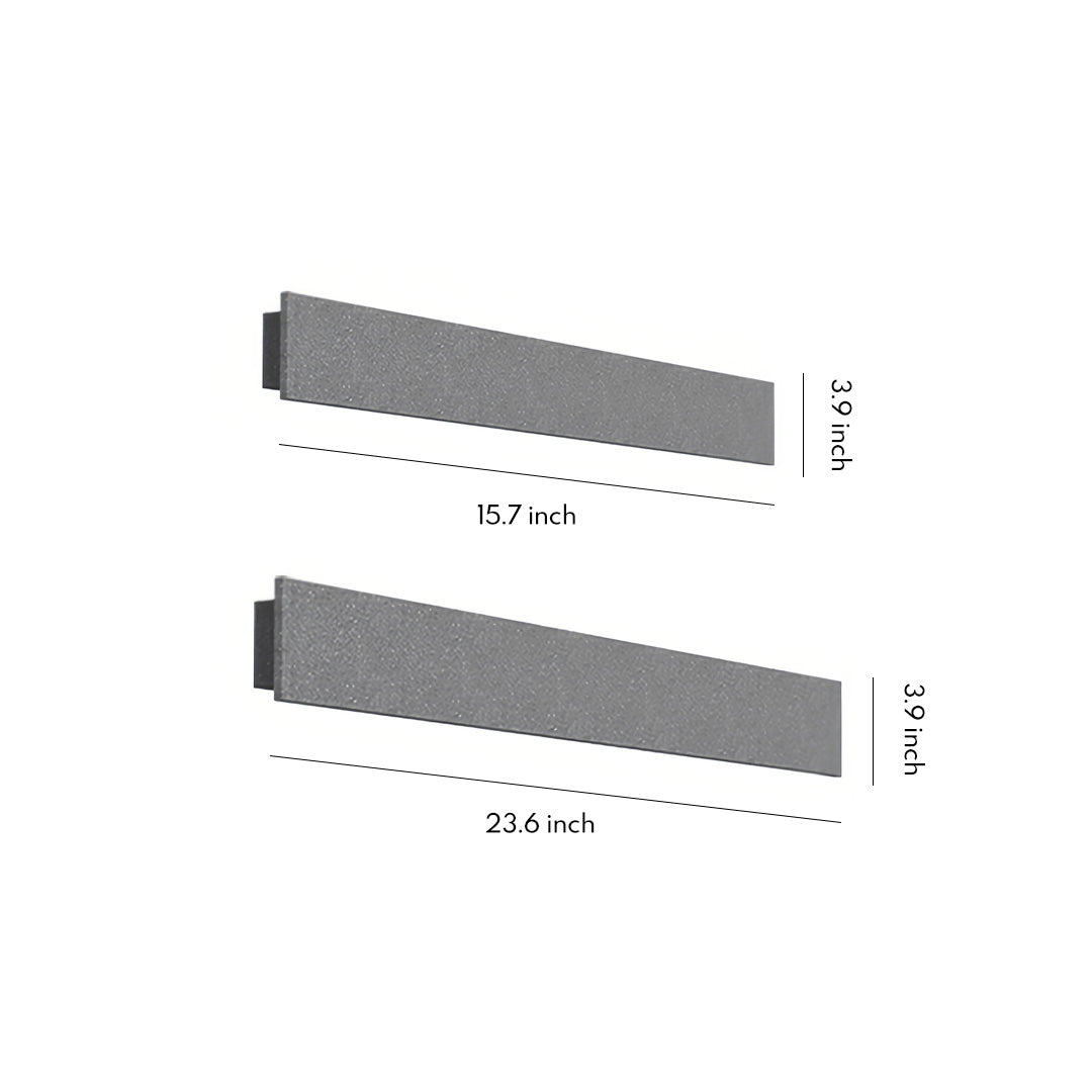 FENWICK CONCRETE OUTDOOR LINEAR SCONCE WITH WATERPROOF DESIGN