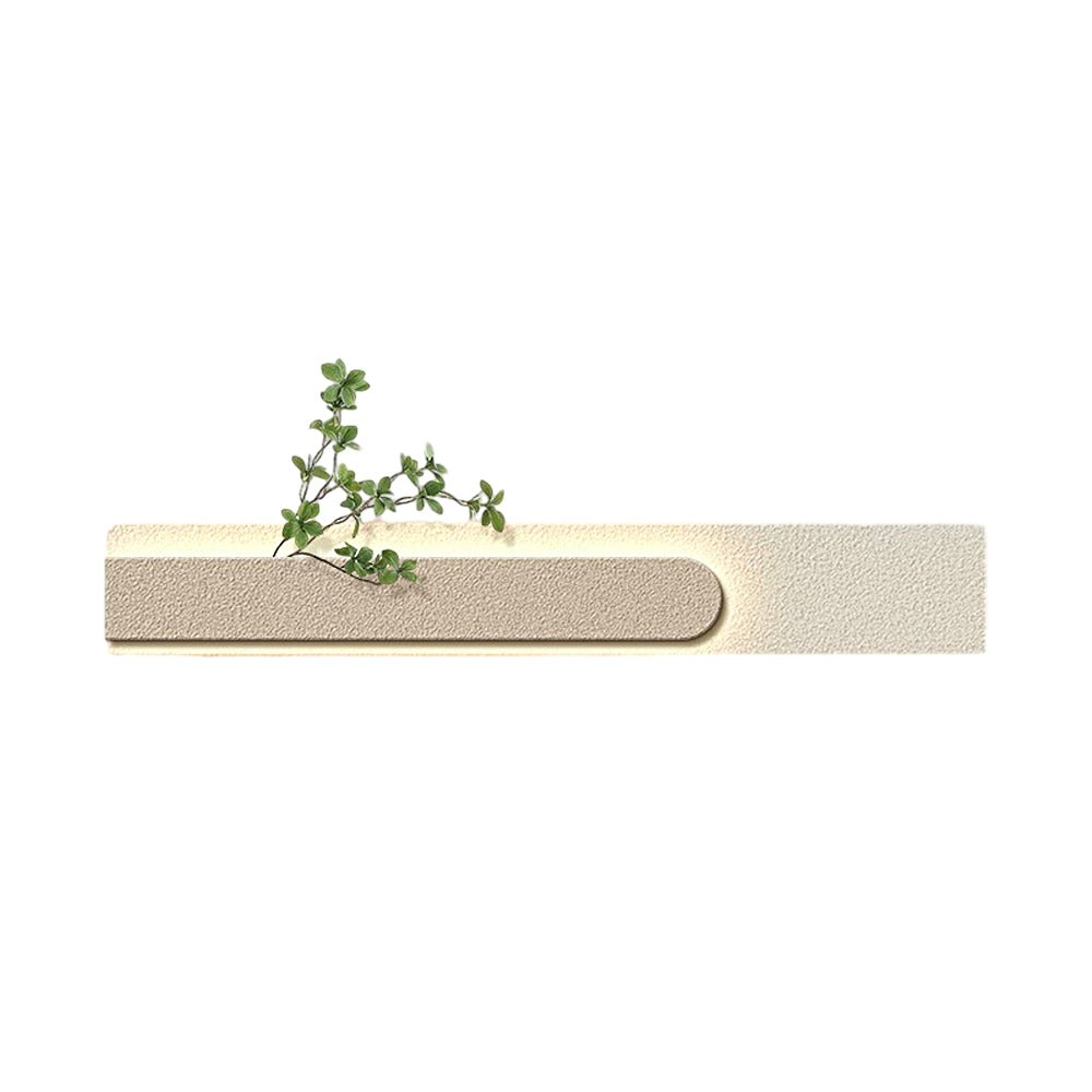 HALIFAX SANDSTONE RECTANGULAR LED ARTISAN WALL LAMP