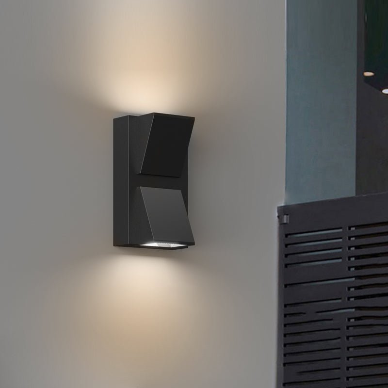 WINTHROP RECTANGULAR DUAL LIGHT WALL SCONCE