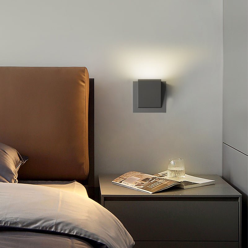 WINTHROP RECTANGULAR DUAL LIGHT WALL SCONCE
