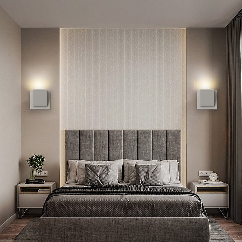WINTHROP RECTANGULAR DUAL LIGHT WALL SCONCE