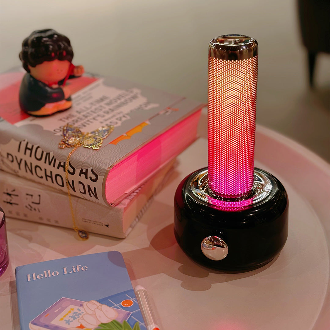 THISTLE METAL RADIANCE TABLE LAMP WITH RGB AMBIENT LIGHTING