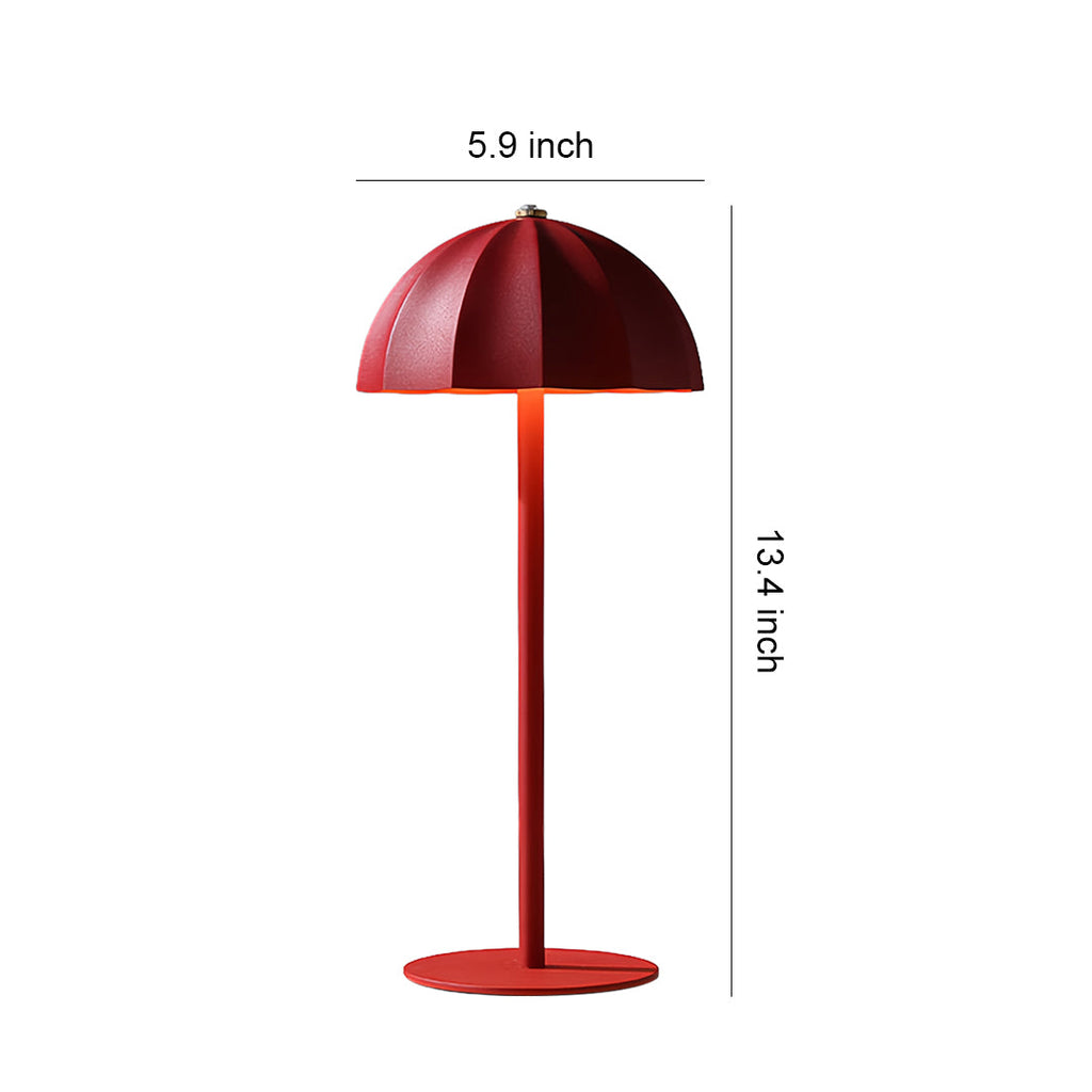WINTHROP CORDLESS METAL MUSHROOM LANTERN