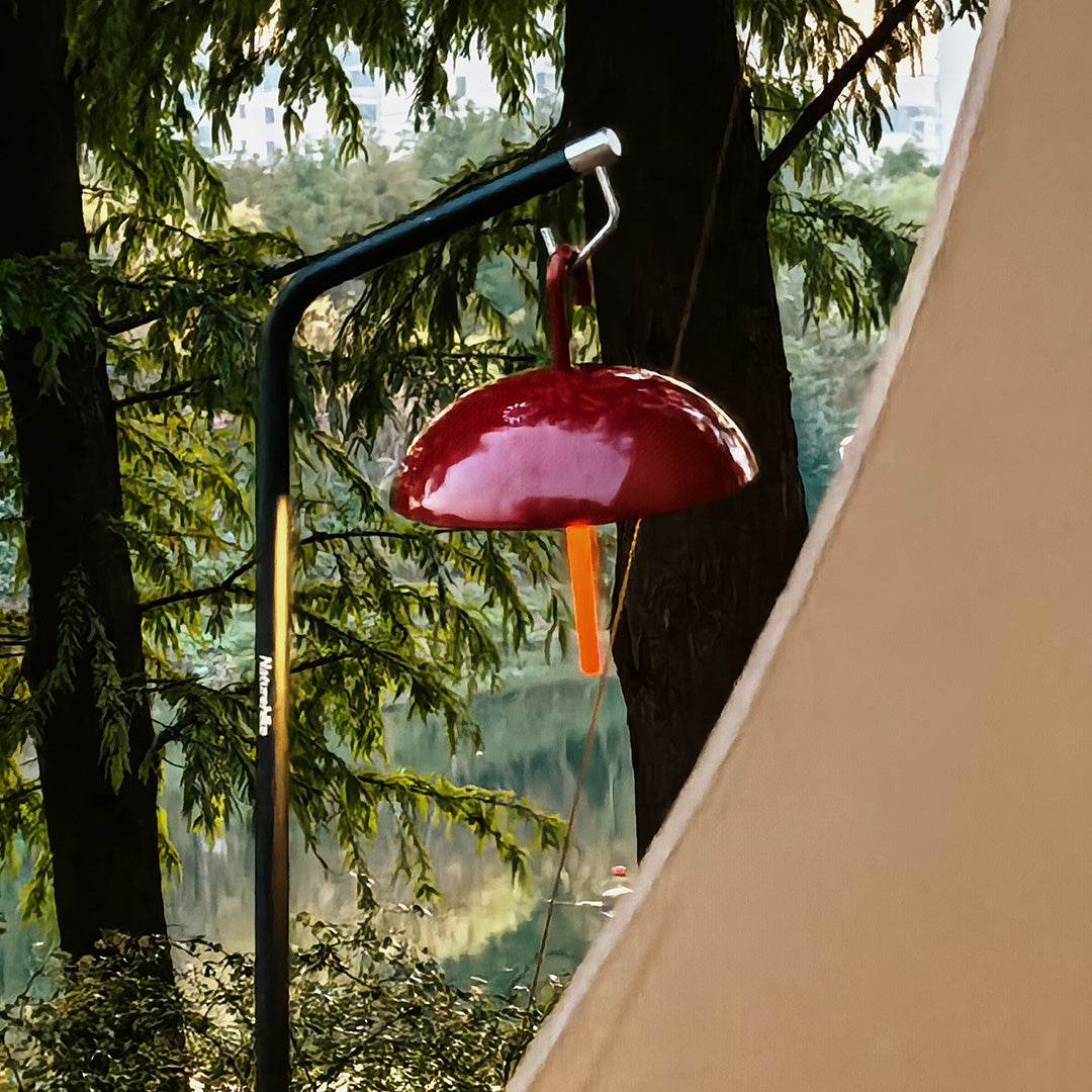 WINTERBOURNE PORTABLE GLOWING PARASOL LAMP WITH TOUCH DIMMER