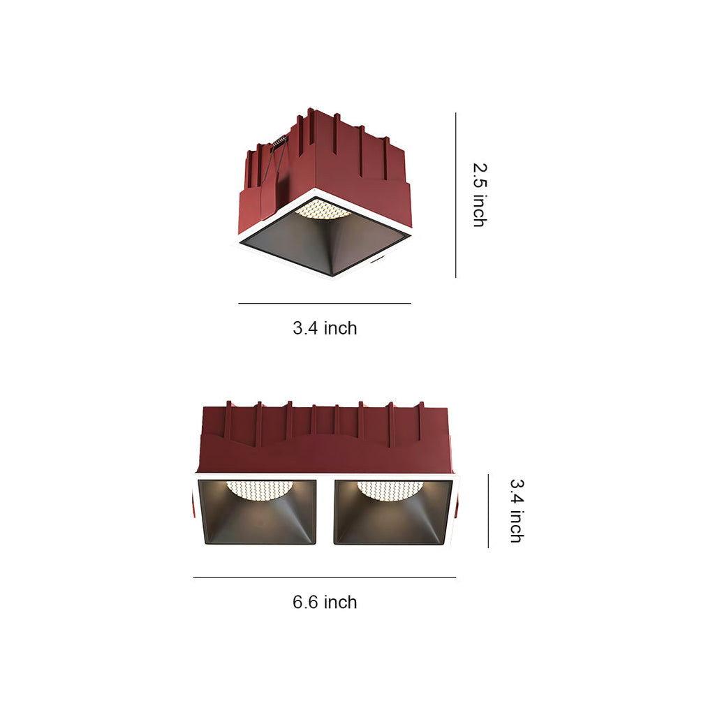 WINDSOR SQUARE LED RECESSED LIGHTING GRID