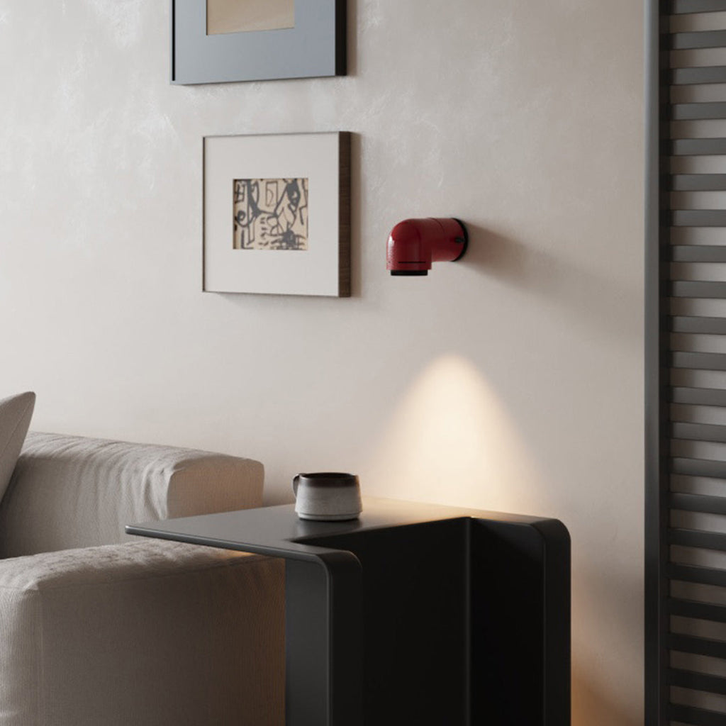 BRIDGEMAN AQUA PIPE WALL LANTERN
