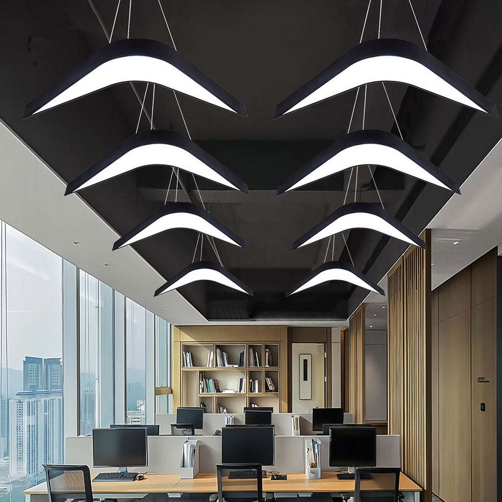 WHITBY SWALLOWTAIL IRON CEILING LANTERN