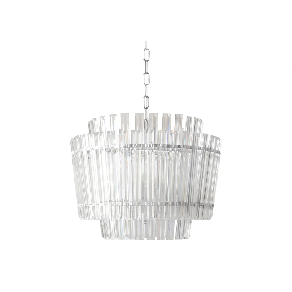 WINTHROP CRYSTAL TEARDROP CEILING LIGHT