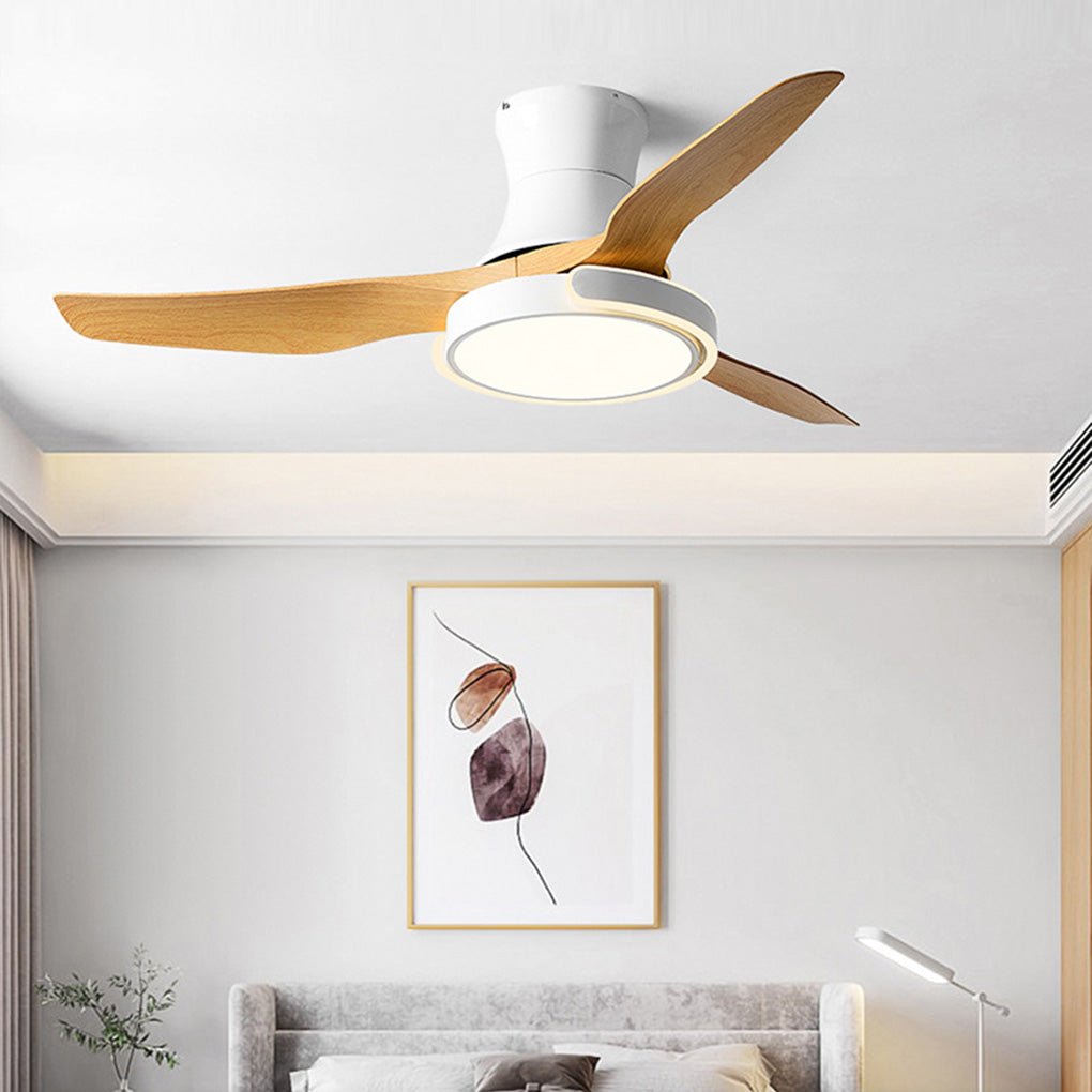 WINTHROP VARIABLE DIMMER CEILING FAN LIGHT WITH REMOTE CONTROL AND REVERSIBLE FUNCTION