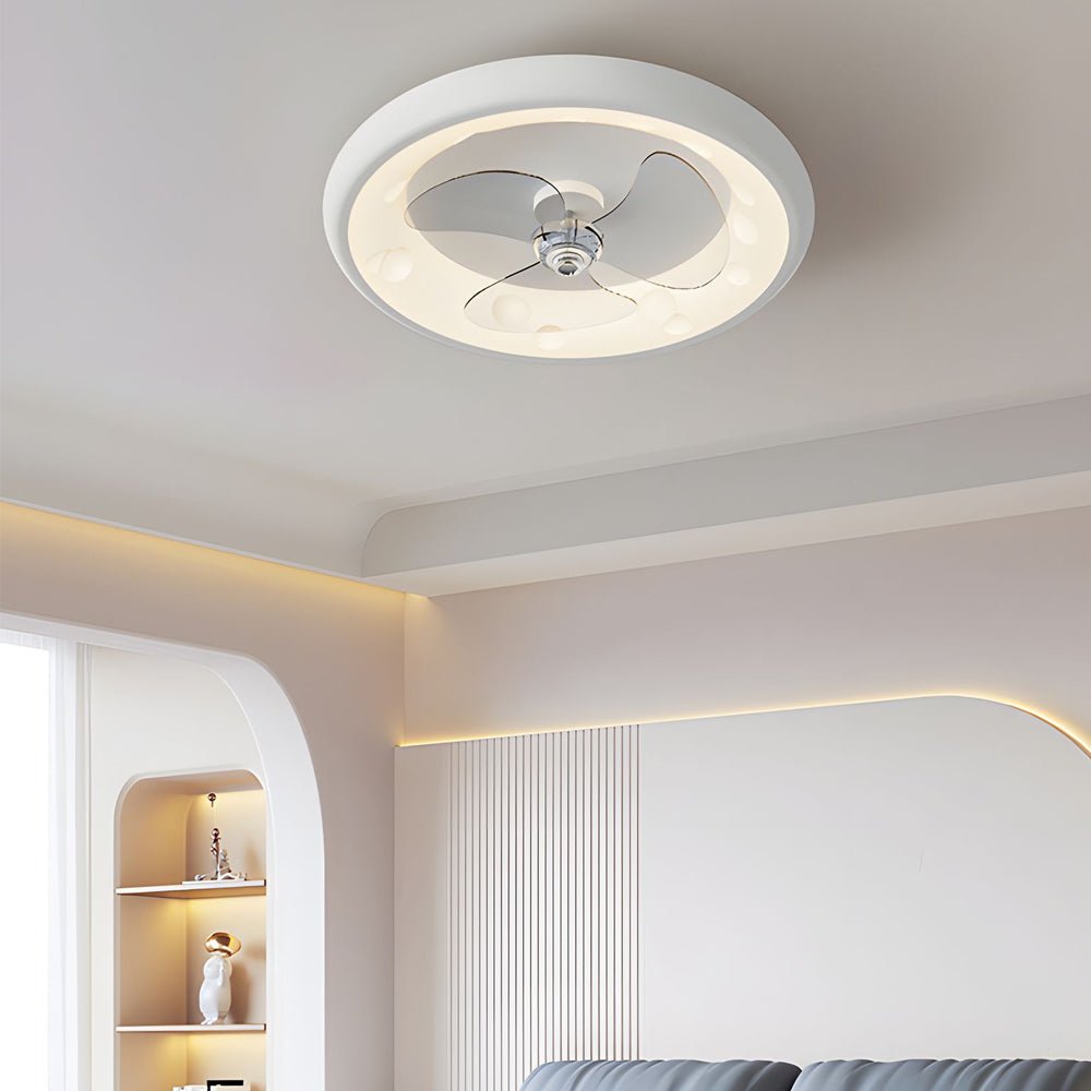 WHITBY TRIO-BLADE REMOTE-OPERATED LED CEILING LIGHT