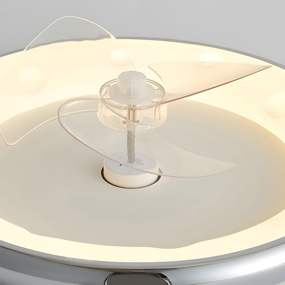 WHITBY TRIO-BLADE REMOTE-OPERATED LED CEILING LIGHT