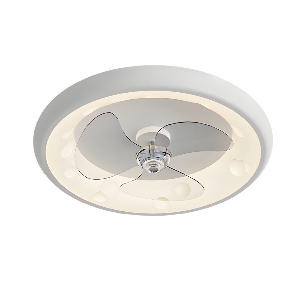 WHITBY TRIO-BLADE REMOTE-OPERATED LED CEILING LIGHT