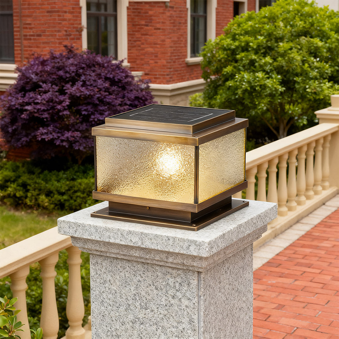 WINDSOR COPPER GARDEN TORCH LIGHTING