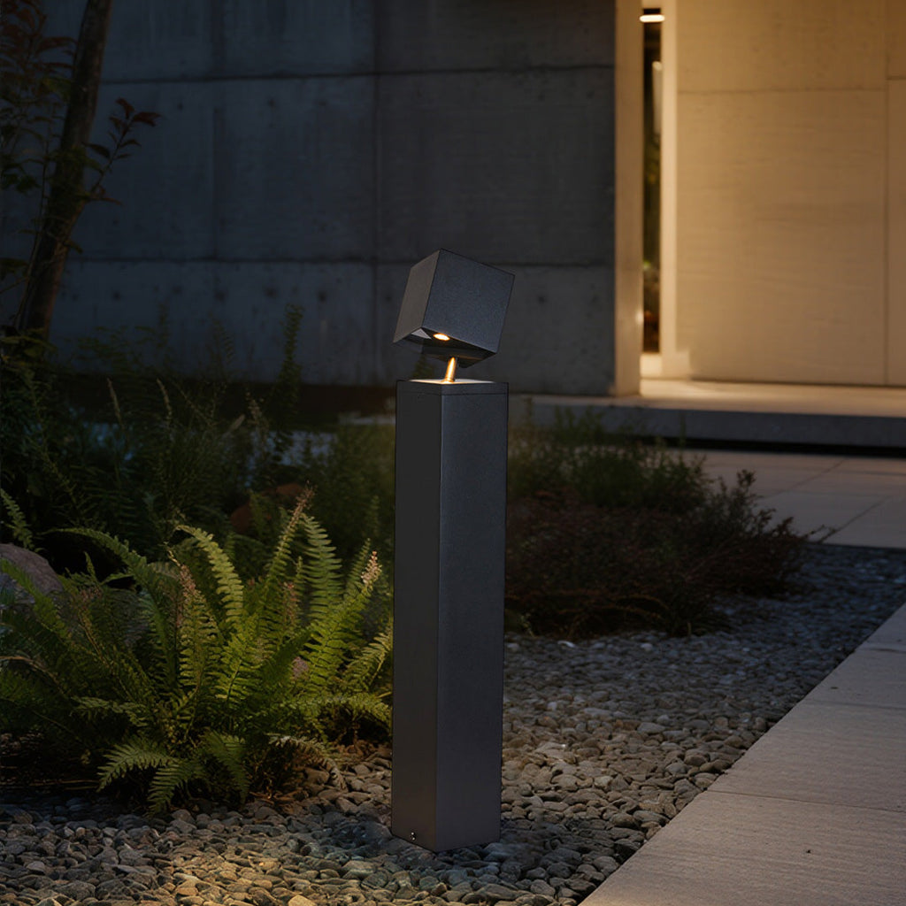 RAVENHURST MODERN SOLAR BOLLARD LIGHTING