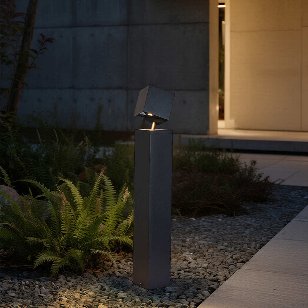 RAVENHURST MODERN SOLAR BOLLARD LIGHTING