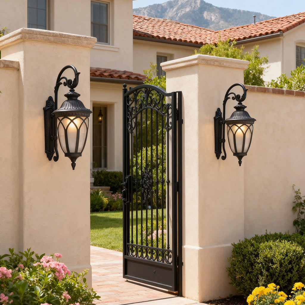 WINCHESTER WEATHERED BRONZE WALL LANTERN