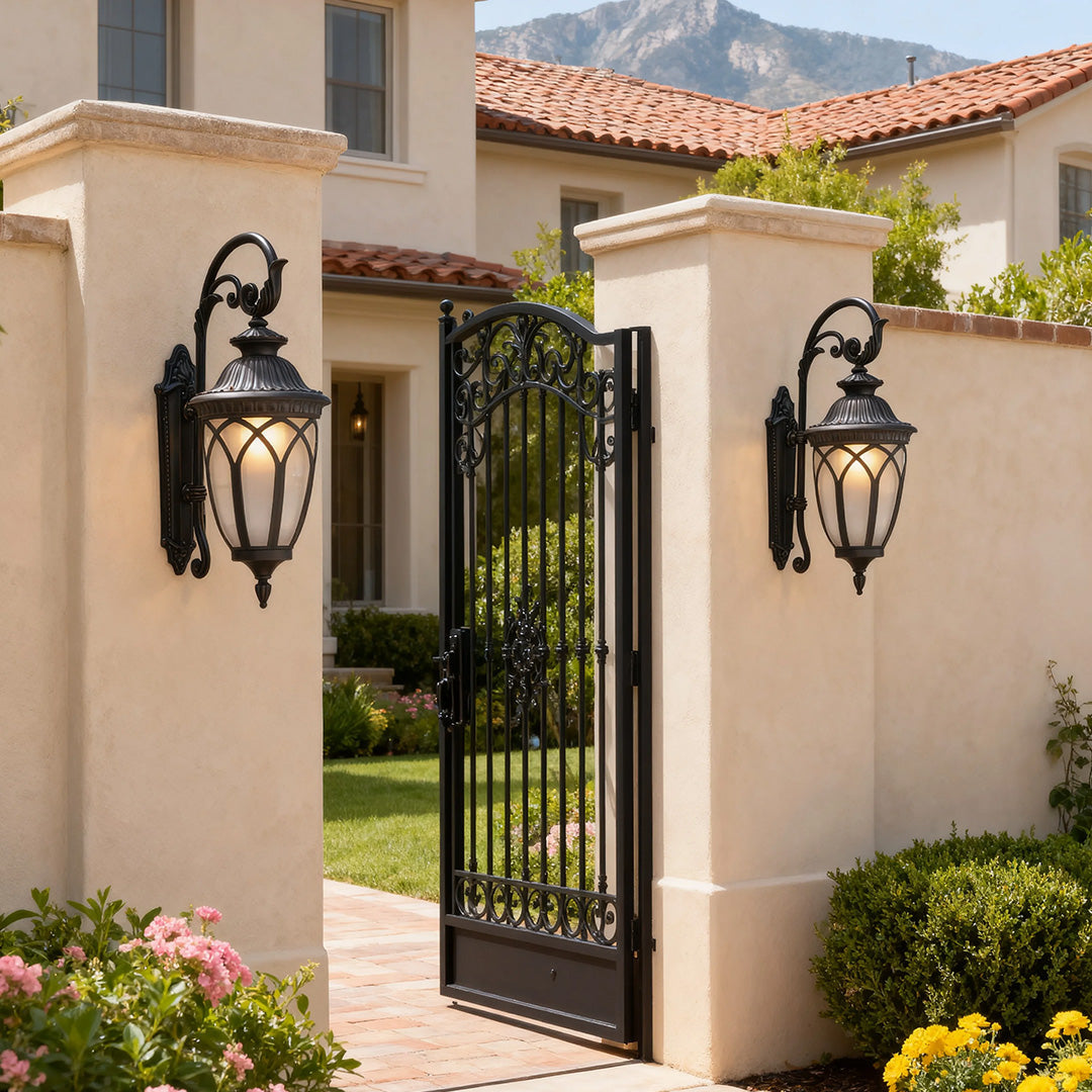 WINCHESTER WEATHERED BRONZE WALL LANTERN