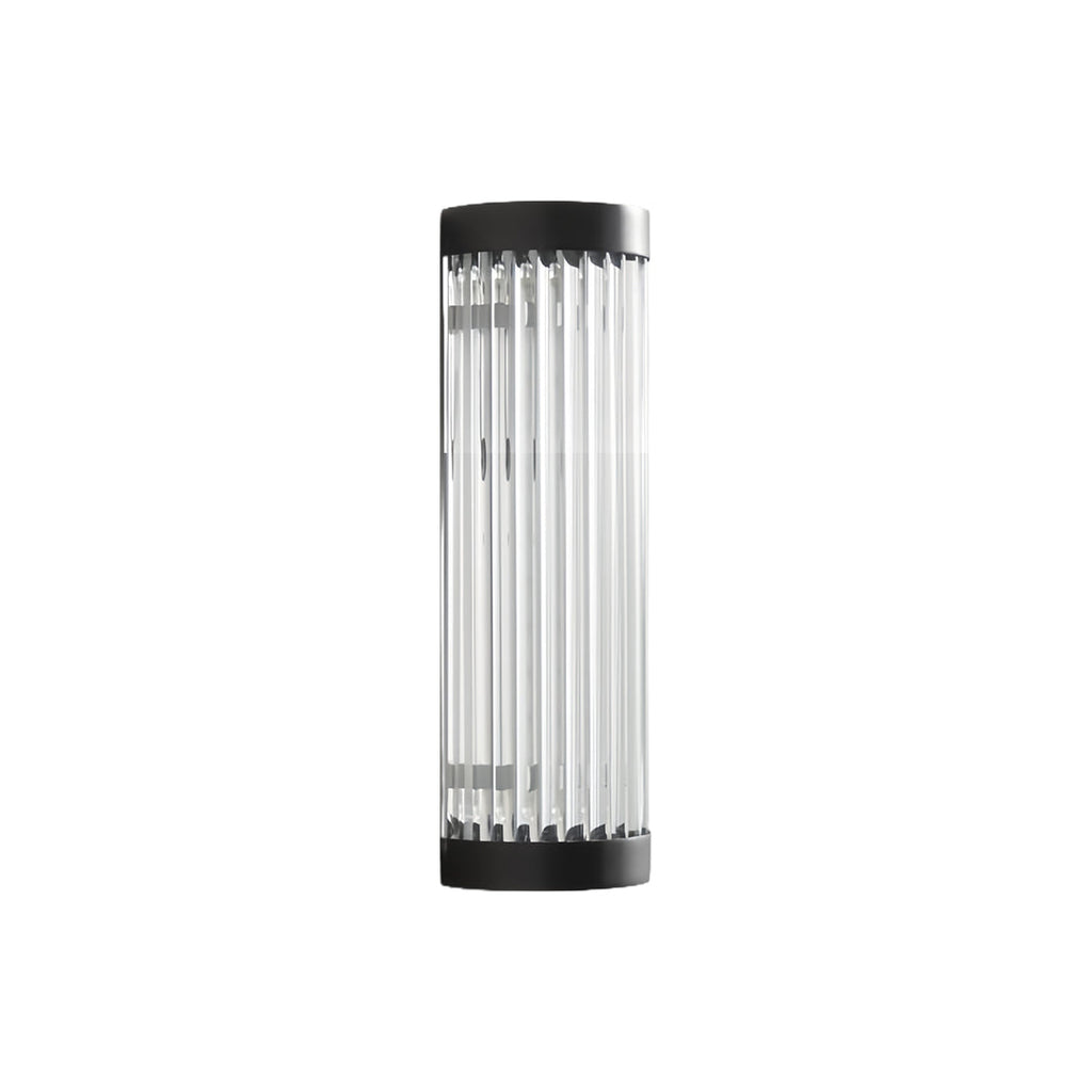WINCHESTER CYLINDRICAL OUTDOOR LIGHTING FIXTURE, WATER-RESISTANT GARDEN LANTERN