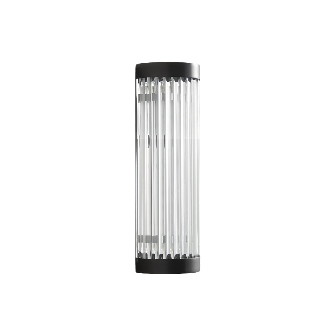 WINCHESTER CYLINDRICAL OUTDOOR LIGHTING FIXTURE, WATER-RESISTANT GARDEN LANTERN