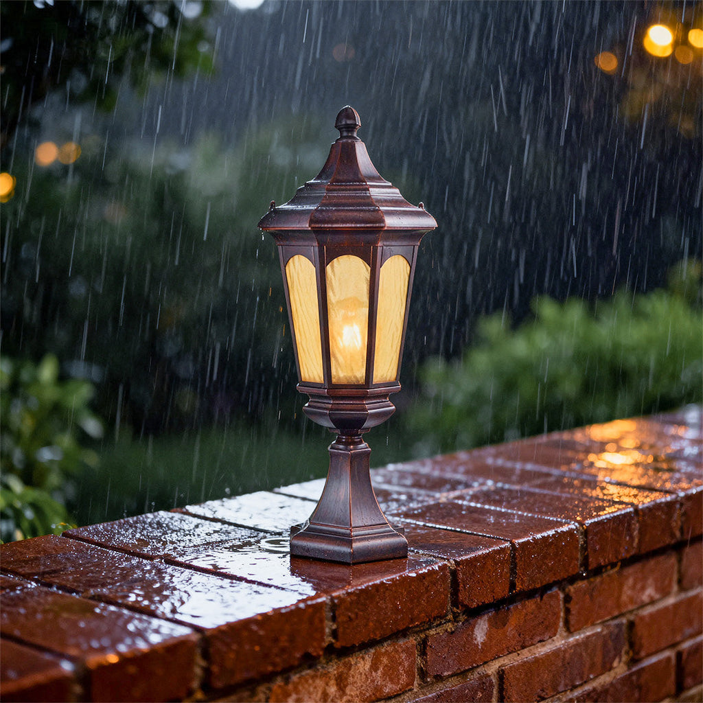 WINTERBOURNE VINTAGE BRONZE OUTDOOR PATH LIGHT