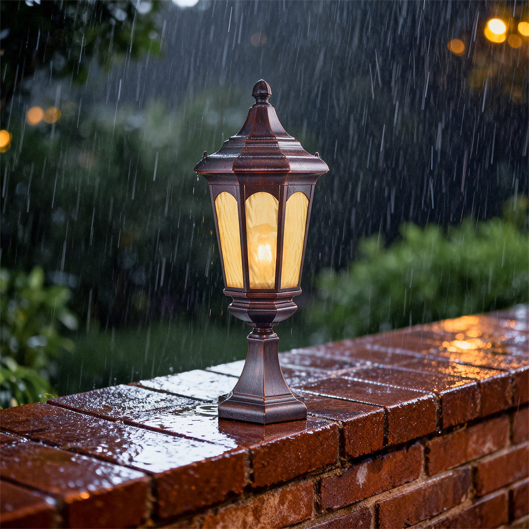 WINTERBOURNE VINTAGE BRONZE OUTDOOR PATH LIGHT