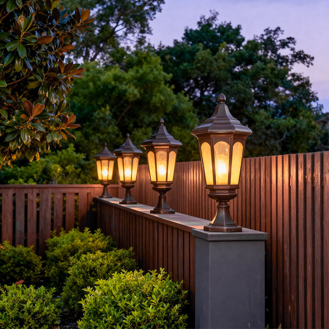 WINTERBOURNE VINTAGE BRONZE OUTDOOR PATH LIGHT