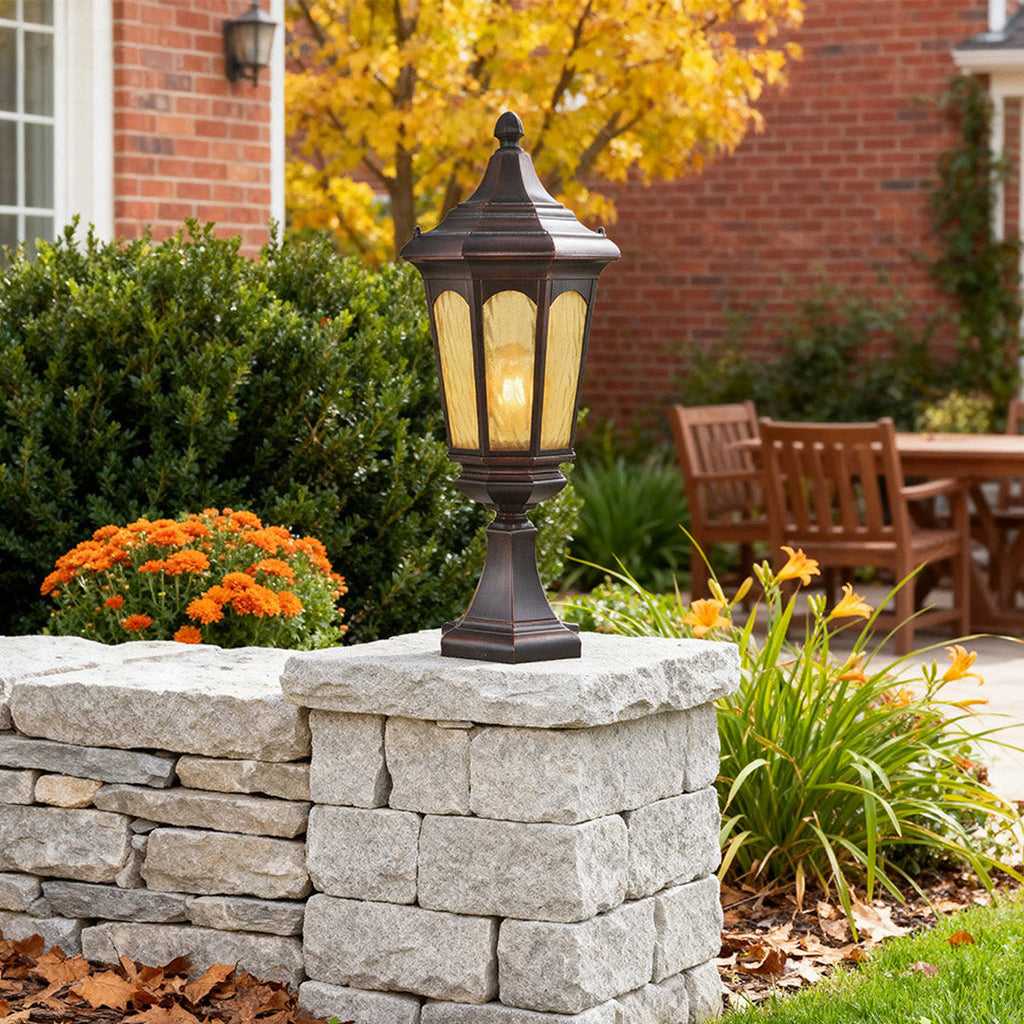 WINTERBOURNE VINTAGE BRONZE OUTDOOR PATH LIGHT