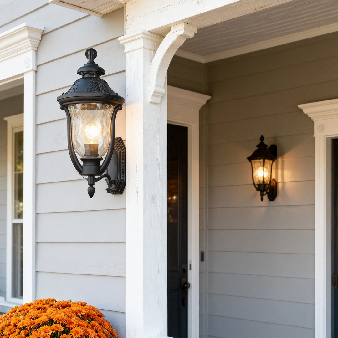 WINDSOR RUSTIC BRONZE OUTDOOR LANTERN