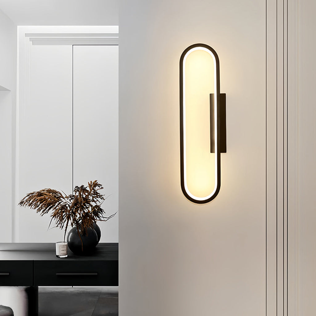 WHITBY OVAL LED AMBIENT WALL LANTERN