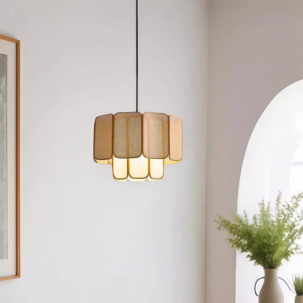 YAMATO RATTAN HARMONY PENDANT LIGHT