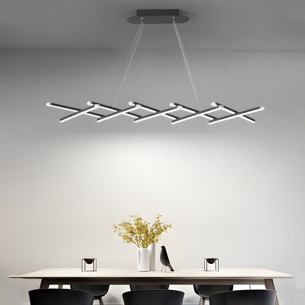BRYNMAWR RETRACTABLE LED PENDANT WITH REMOTE CONTROL DIMMER